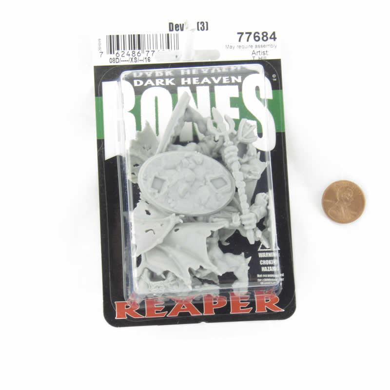RPR77684 Devils Miniature 25mm Heroic Scale Figure Dark Heaven Bones 2nd Image