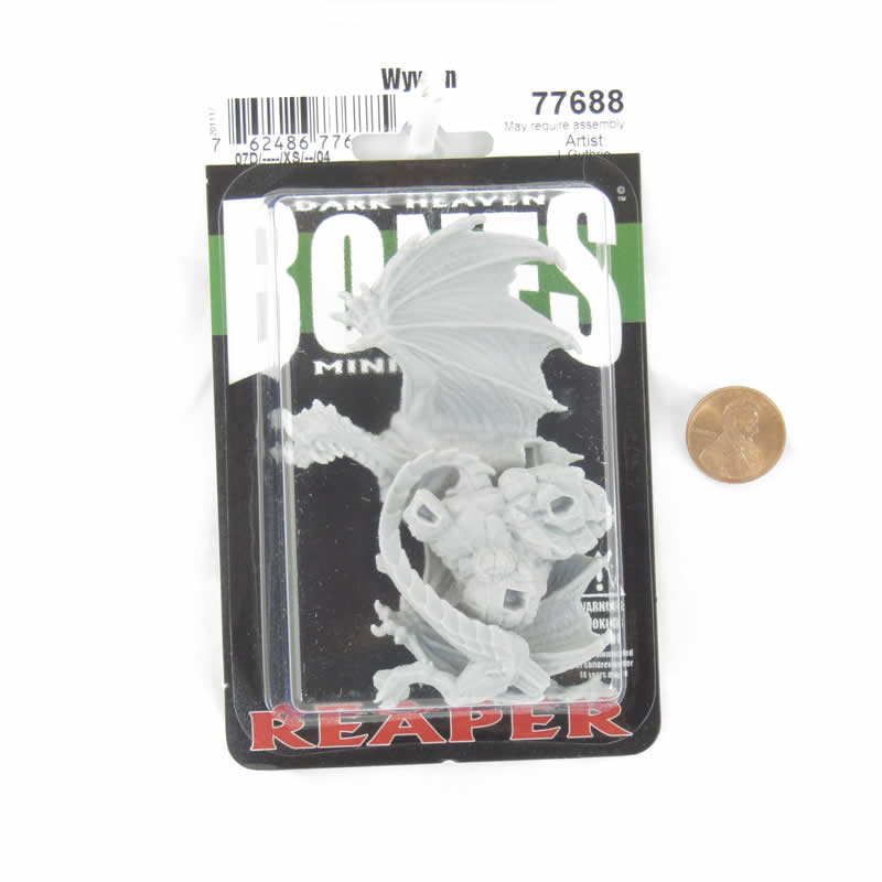 RPR77688 Wyvern Miniature 25mm Heroic Scale Figure Dark Heaven Bones 2nd Image