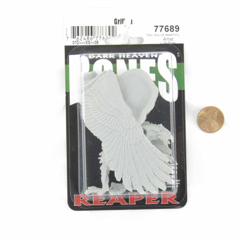 RPR77689 Griffon Miniature 25mm Heroic Scale Figure Dark Heaven Bones 2nd Image