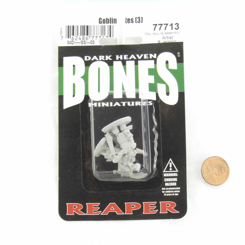 RPR77713 Goblin Elites Miniature 25mm Heroic Scale Figure Dark Heaven Bones 2nd Image