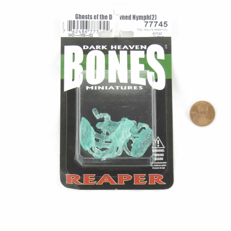 RPR77745 Ghosts of the Drowned Nymph Miniature 25mm Heroic Scale Figure Dark Heaven Bones 2nd Image