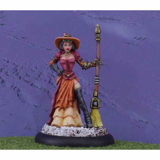 RPR80006 Dita Steampunk Witch Miniature 25mm Heroic Scale Main Image