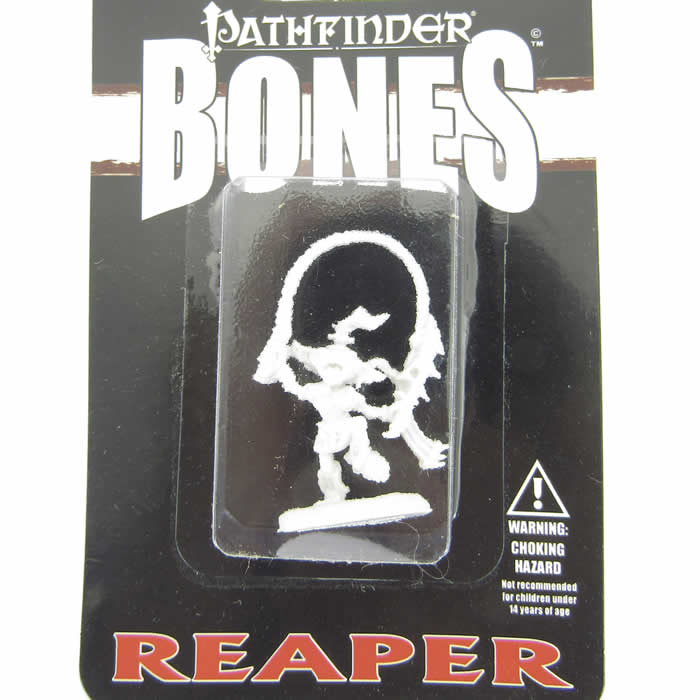 RPR89004 Goblin Warchanter Miniature 25mm Heroic Scale Pathfinder 2nd Image
