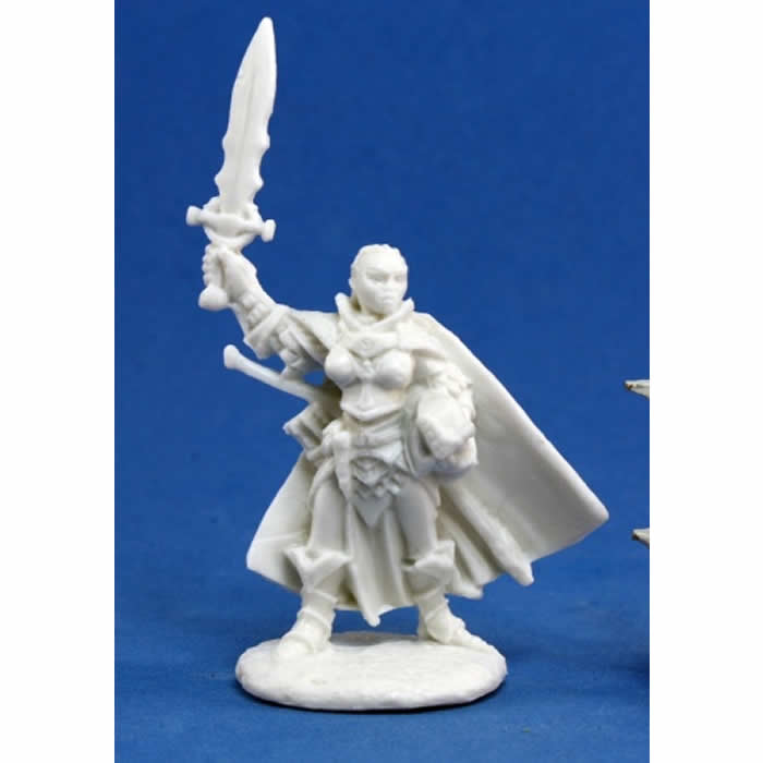RPR89011 Seelah Iconic Paladin Miniature 25mm Heroic Scale Pathfinder 3rd Image