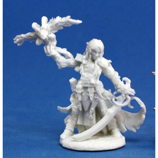 RPR89014 Seltyiel Iconic Magus Miniature 25mm Heroic Scale Pathfinder Main Image