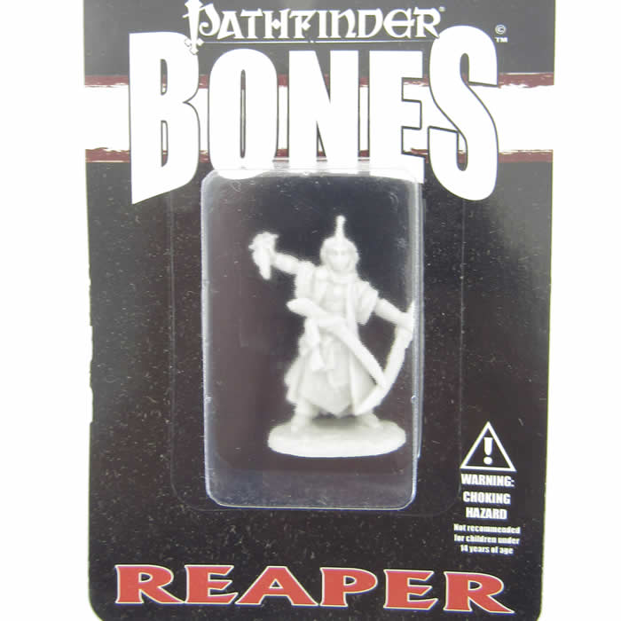 RPR89015 Kyra Iconic Cleric Miniature 25mm Heroic Scale Pathfinder Bones 2nd Image