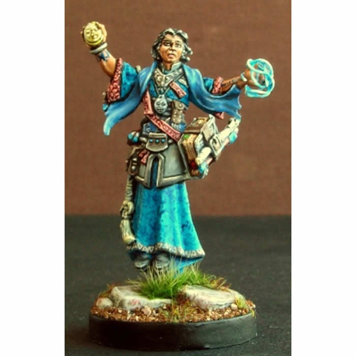 RPR89021 Mystic Theurge Wizard Miniature 25mm Heroic Scale Pathfinder Main Image