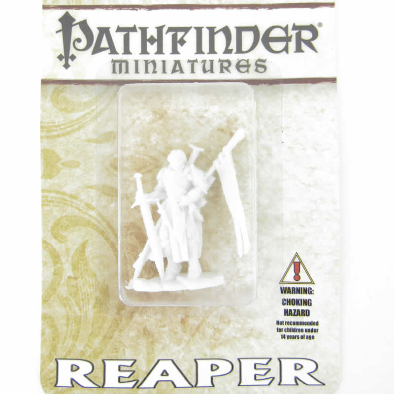 RPR89025 Alain Fighter Miniature 25mm Heroic Scale Pathfinder Bones 2nd Image