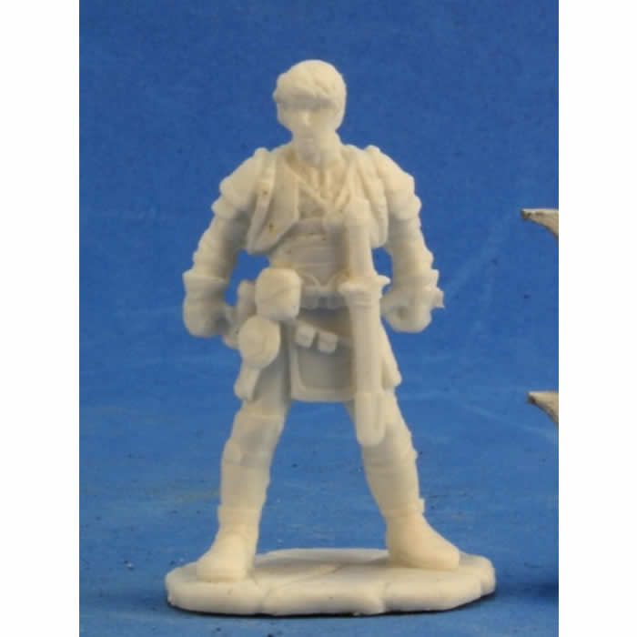 RPR89026 Bones Eando Kline Roque Miniature 25mm Heroic Scale Pathfinder Bones Reaper Miniatures Main Image