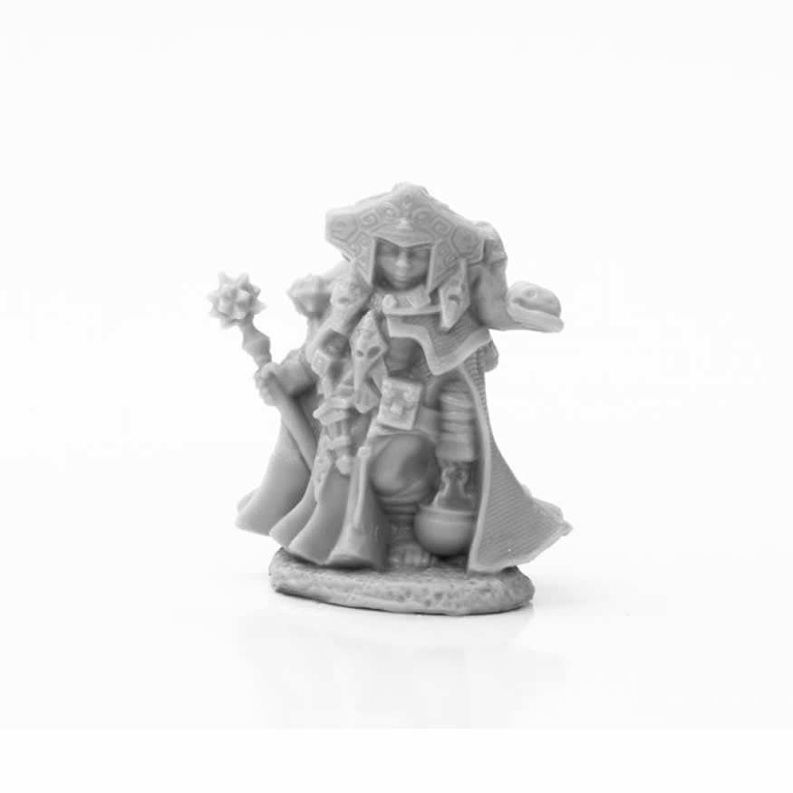 RPR89052 Shardra Iconic Shaman Miniature 25mm Heroic Scale Figure Pathfinder Bones Main Image