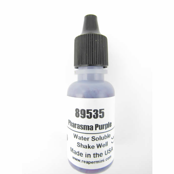 RPR89535 Pharasma Purple Master Series Hobby Paint .5oz Dropper Bottle Main Image