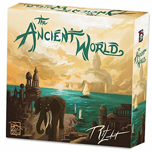 RVM021 The Ancient World 2nd Edition Board Game Red Raven Games Main Image