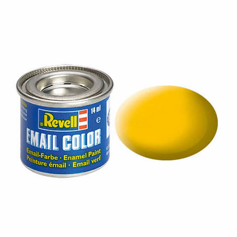 RVP32115 Yellow Matt Enamel Paint 14ml (.47oz) Tinlet Revell Main Image