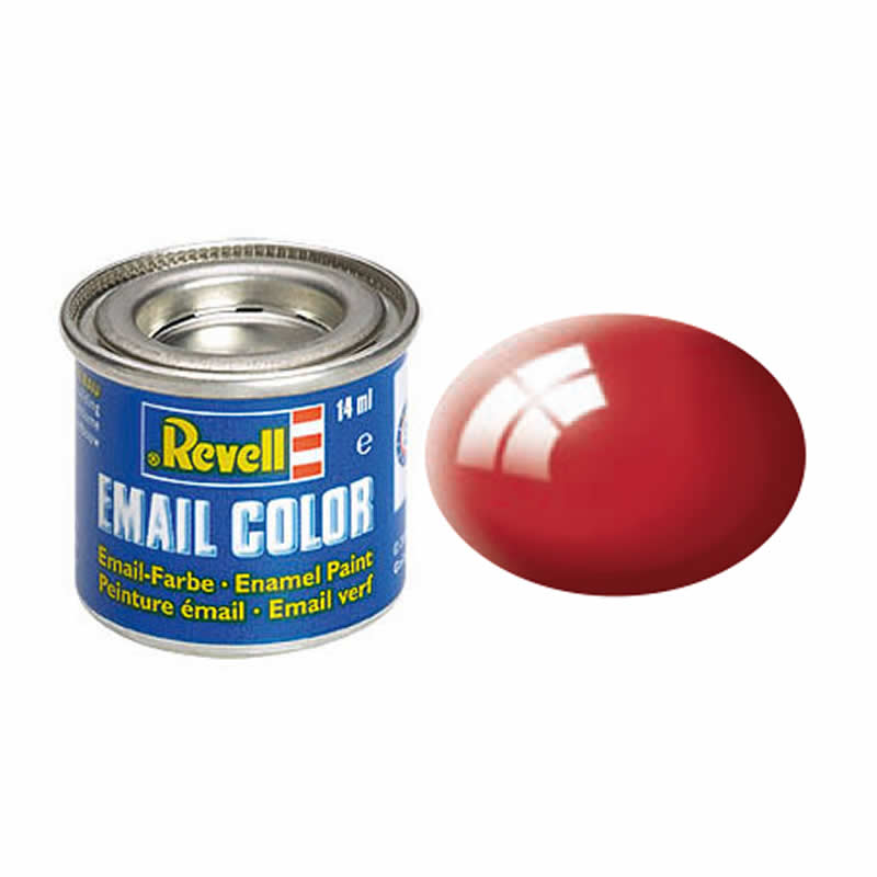 RVP32134 Italian Red Gloss Enamel Paint 14ml (.47oz) Tinlet Revell Main Image