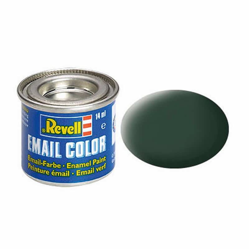 RVP32168 Royal Air Force Dark Green Matt Paint 14ml (.47oz) Tinlet Revell Main Image
