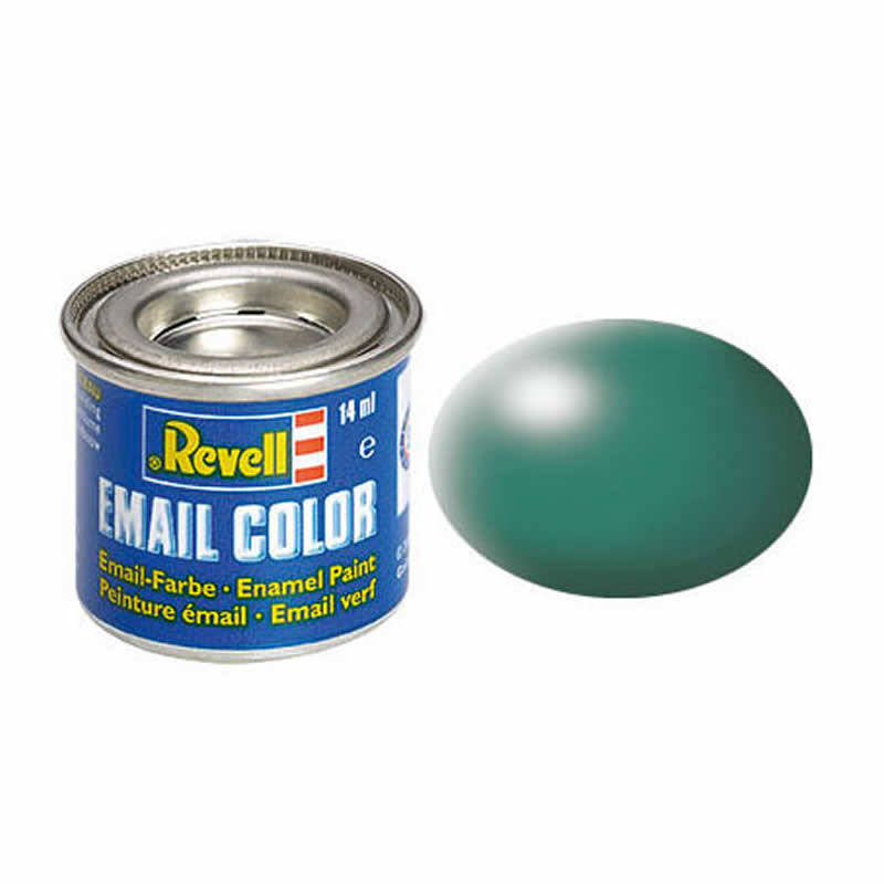 RVP32365 Patina Green Silk Enamel Paint 14ml (.47oz) Tinlet Revell Main Image