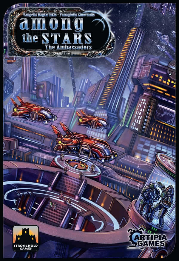 SHG7030 Among The Stars The Ambassadors Card Game Stronghold Games Main Image