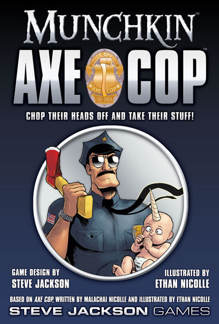 SJG4401 Munchkin Axe Cop by Steve Jackson Games Main Image