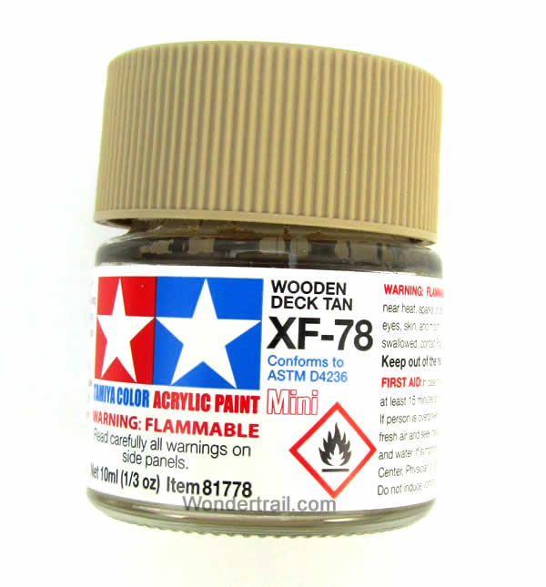 Tamiya Acrylic Mini Xf-78 Wooden Deck Tan Paint 10ml