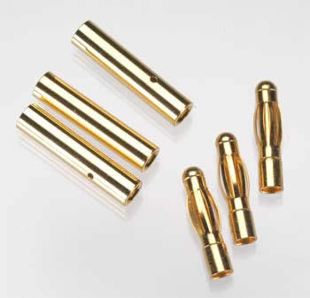 TEKTT3052 Bullet Connectors, Lg 4.0mm, 3pk Main Image