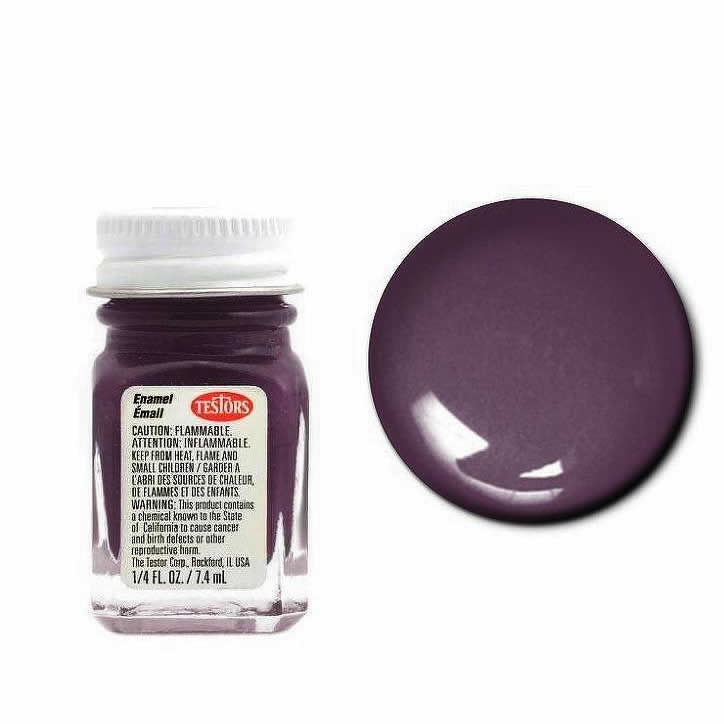 TES1135 Grape Gloss Enamel Paint .25oz Bottle Testors Main Image