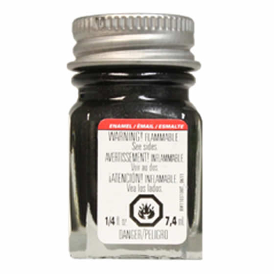 TES1153PT Graphite Gray Metallic Enamel Paint .25oz Bottle Testors Paints Main Image
