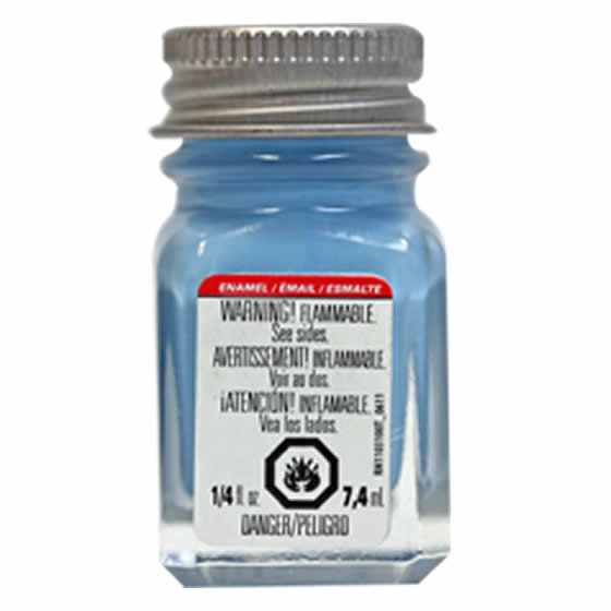 TES1162PT Sky Blue Flat Enamel Paint .25oz Bottle Testors Paints Main Image