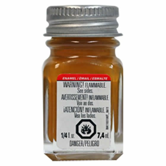 TES1166PT Brown Flat Enamel Paint .25oz Bottle Testors Paints Main Image