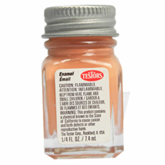 TES1170PT Light Tan Flat Enamel Paint .25oz Bottle Testors Paints Main Image