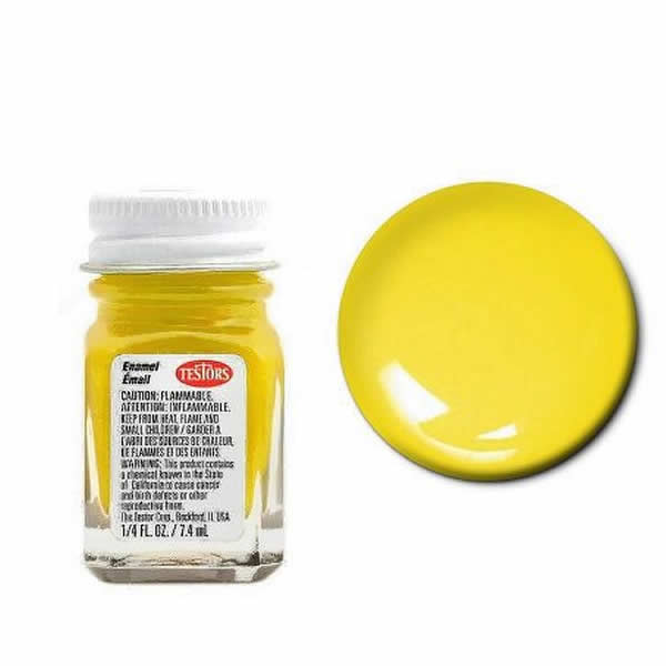 TES1191TT Sunflower Flat Enamel Paint .25oz Jar Testors Main Image