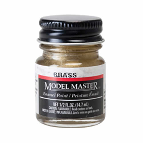 TES1782 Brass Enamel Paint .5 oz bottle by Testors Main Image