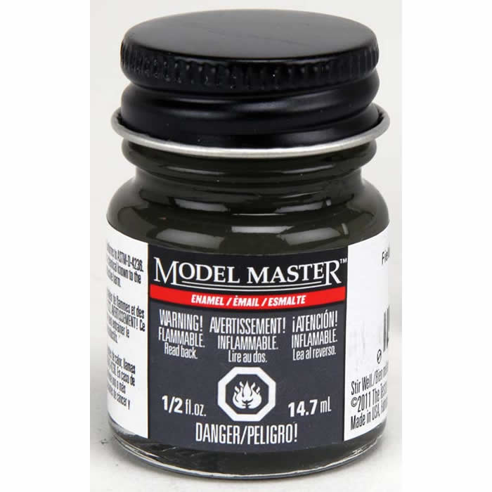 TES2148PT Fieldgrau RAL Semi Gloss Enamel Paint .5oz Model Master Testors Main Image