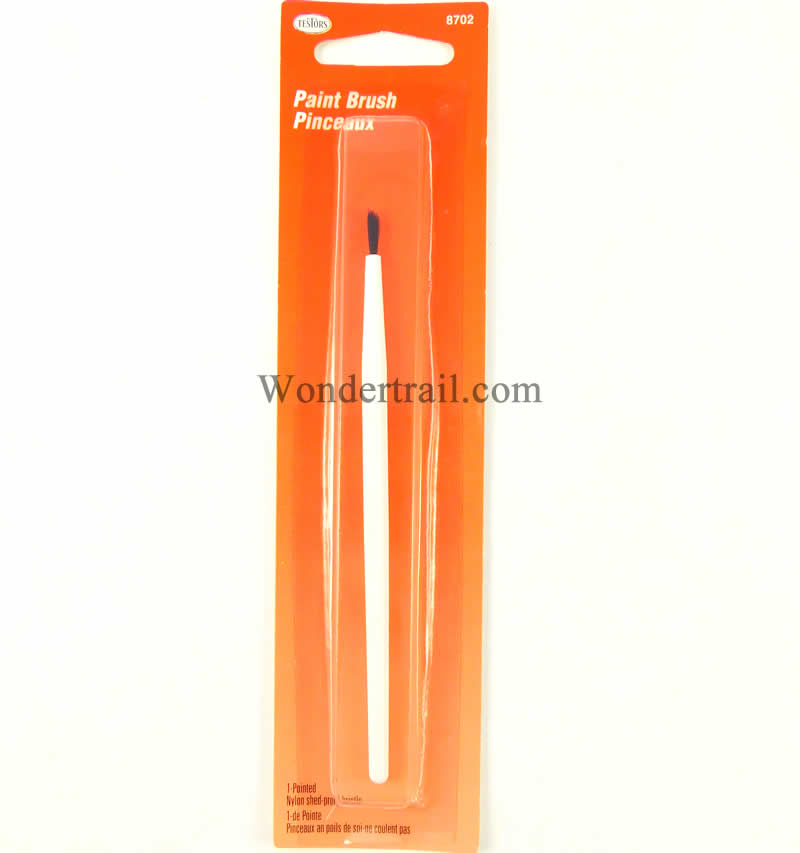 TES8702PT Economy Pointed Round Paint Brush by Testors Main Image