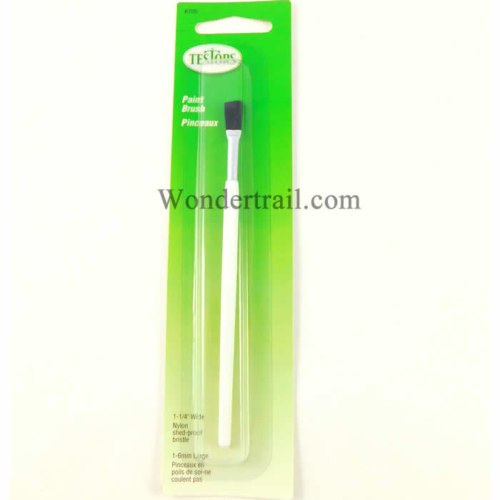 TES8705PT Economy 1/4in Flat Paint Brush by Testors Main Image