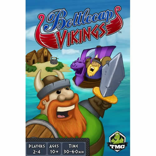 TTT3008 Bottlecap Vikings Board Game Tasty Minstrel Main Image