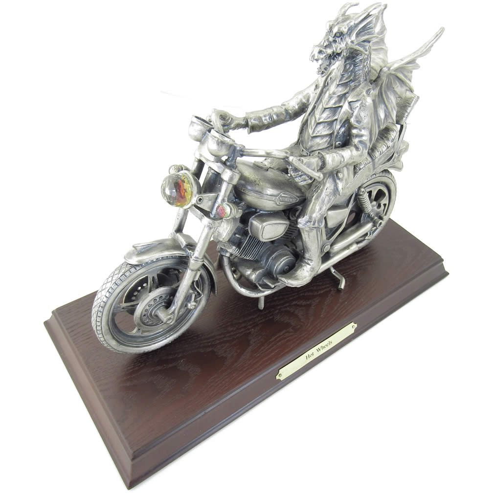 TU3647 Hot Wheels Biker Dragon Myth and Magic Large Studies Series Tudor Mint Main Image