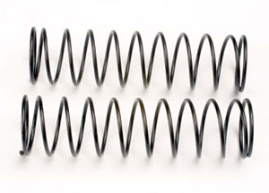 TX2458 Springs, Front Black, 2 each - Traxxas RC Model Parts