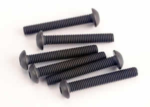 TX2580 Screws - 3x20mm - button head - machine - hex drive (6) Main Image