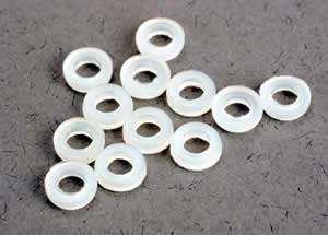 TX2633PA Spacers, nylon (3x6x1.5mm) (12) Main Image