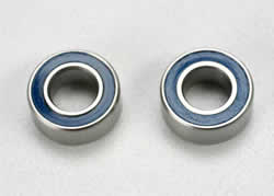 TX5115 Ball bearings - blue rubber shield (5x10x4mm) (2) Main Image