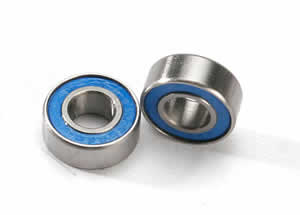 TX5180PA Blue Rubber Sealed Ball Bearings 6x13x5, 2ea Main Image
