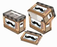 UPR84132 Mustachios Full-View Deck Box Ultra Pro Main Image
