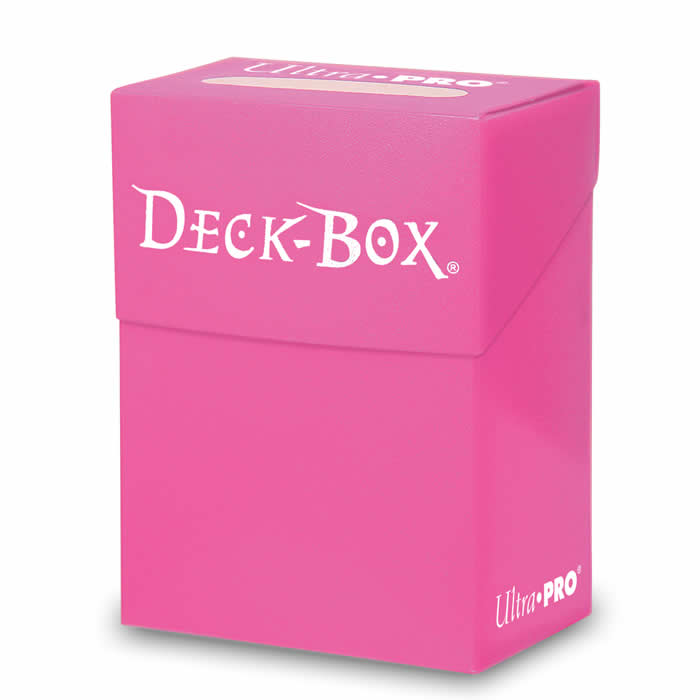 UPR84226 Bright Pink Deck Box Ultra Pro Main Image