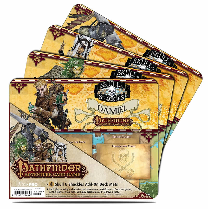 UPR84377 Skull And Shackles Add On Character 4 Pack Play Mat Main Image