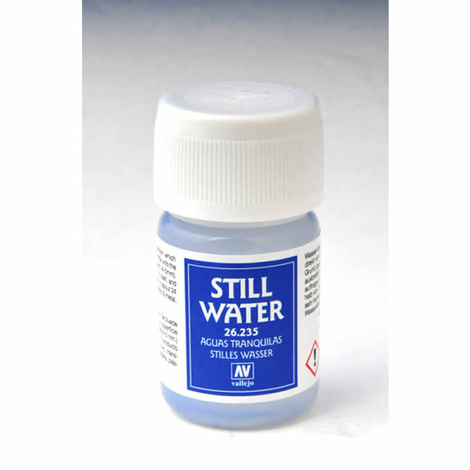 VAL26235 Still Water Effect 30ml (1.01 Fl. Oz) Jar Vallejo Paints Main Image