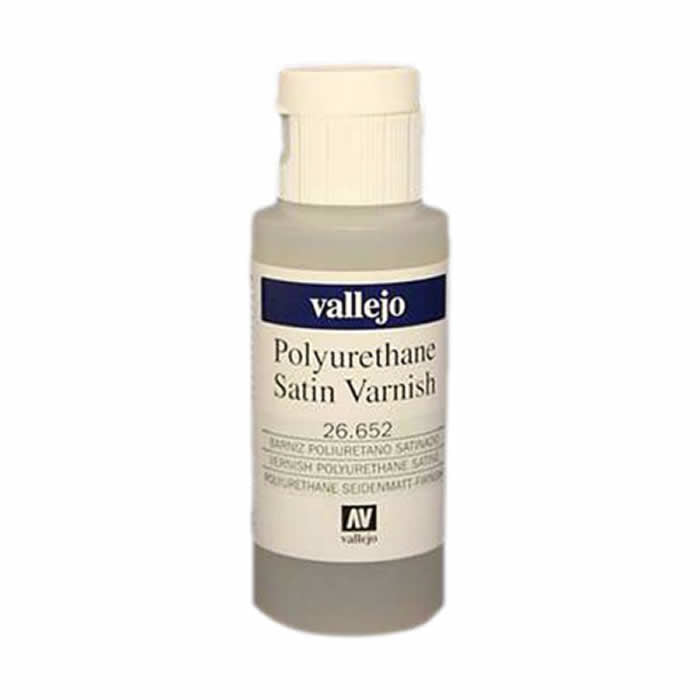 VAL26652 Satin Varnish Polyurethane 60ml Vallejo Main Image