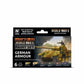 VAL70205 German WWII Armour Acrylic Color Set Vallejo Main Image