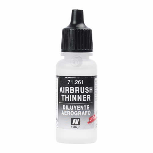 VAL71261 Airbrush Thinner 17ml Bottle Vallejo Main Image