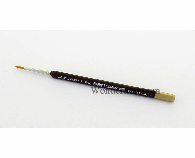 VALP15002 No.2 Toray Triangular Handle Paint Brush Vallejo Model Paint Main Image
