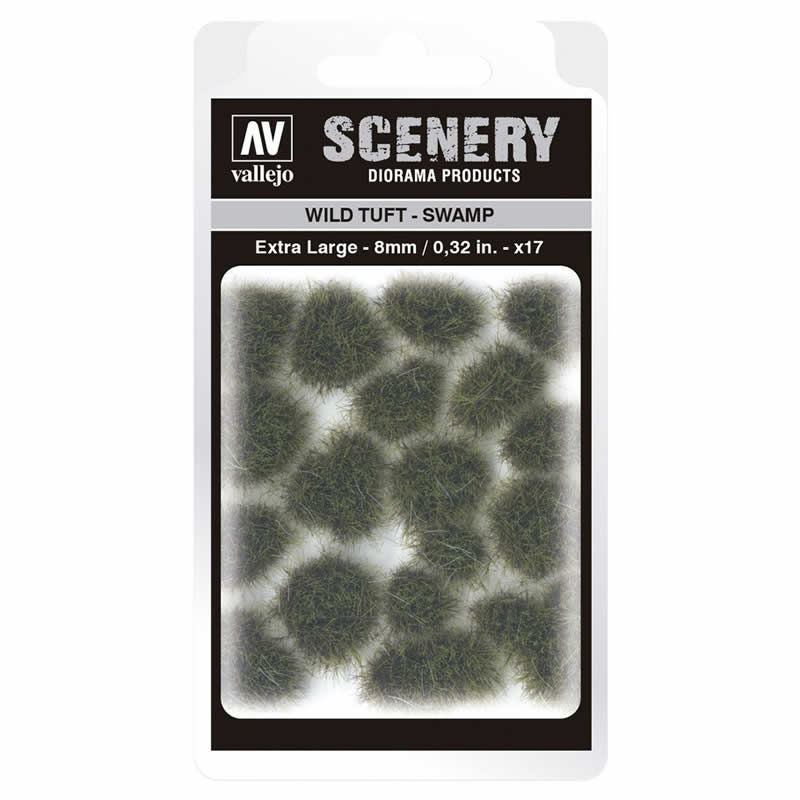 VALSC422 Swamp Wild Tuft Extra Large 8mm / 0.32 in. Vallejo Paints Main Image